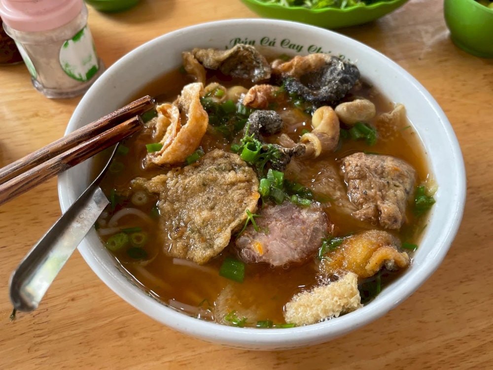 Bún cá cay Chú Lùn